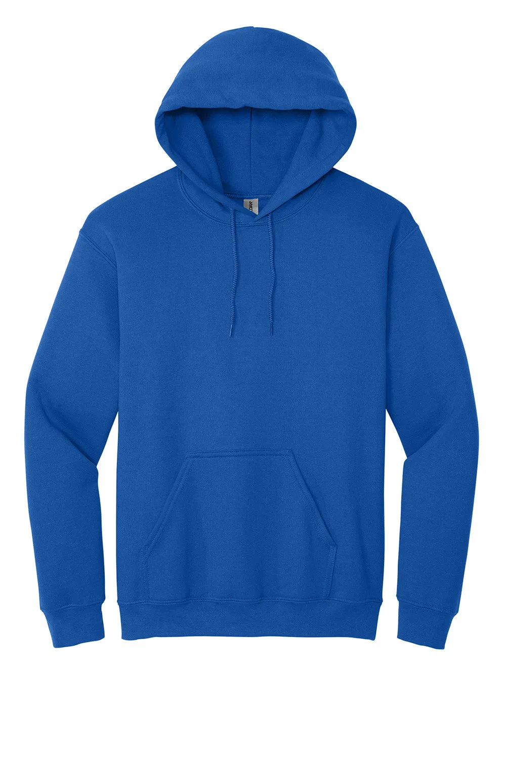 Gildan Mens Pill Resistant Hooded Sweatshirt Hoodie w/ Pouch Pocket - Royal Blue  Affordable Clothing Gildan