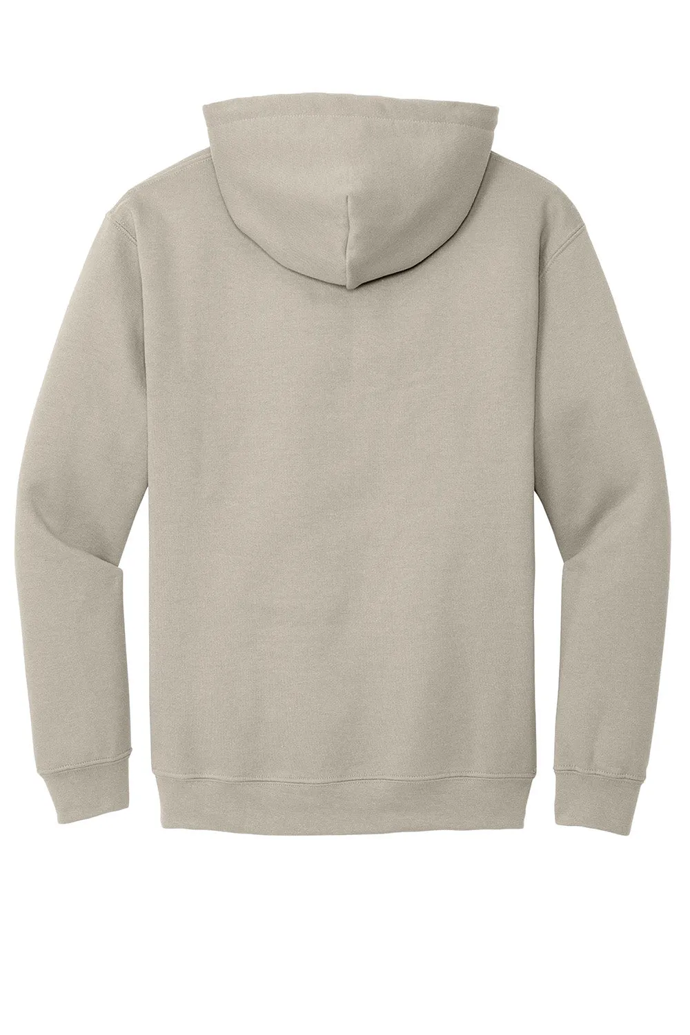 Gildan Mens Pill Resistant Hooded Sweatshirt Hoodie w/ Pouch Pocket - Sand  Affordable Clothing Gildan