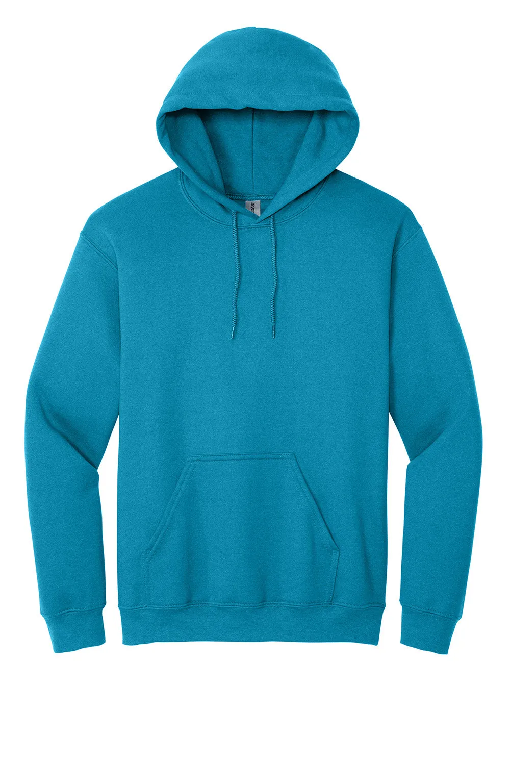 Gildan Mens Pill Resistant Hooded Sweatshirt Hoodie w/ Pouch Pocket - Sapphire Blue  Affordable Clothing Gildan