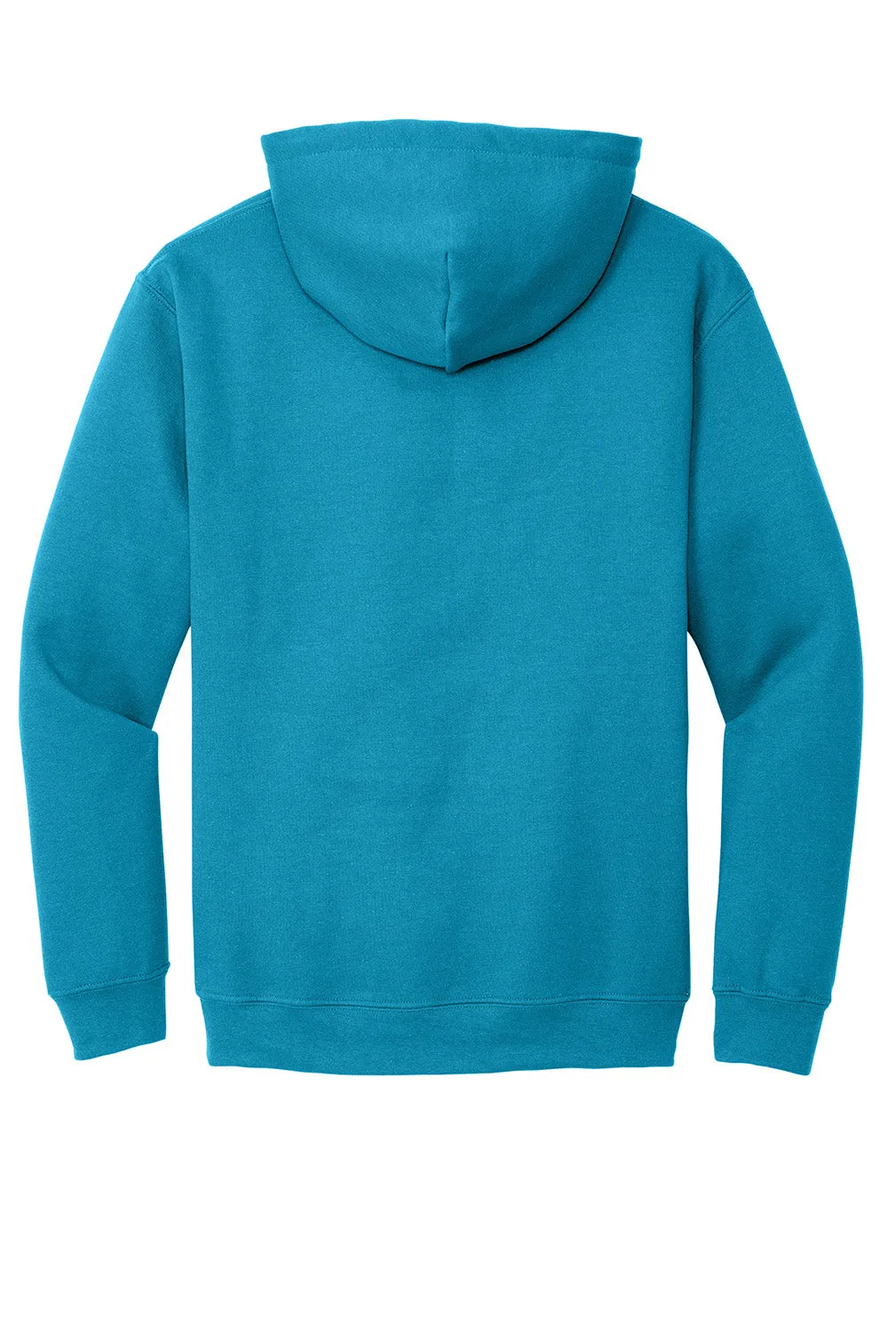 Gildan Mens Pill Resistant Hooded Sweatshirt Hoodie w/ Pouch Pocket - Sapphire Blue  Affordable Clothing Gildan