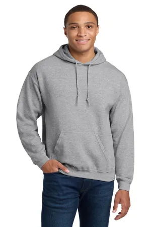 Gildan Mens Pill Resistant Hooded Sweatshirt Hoodie w/ Pouch Pocket - Sport Grey  Affordable Clothing Gildan