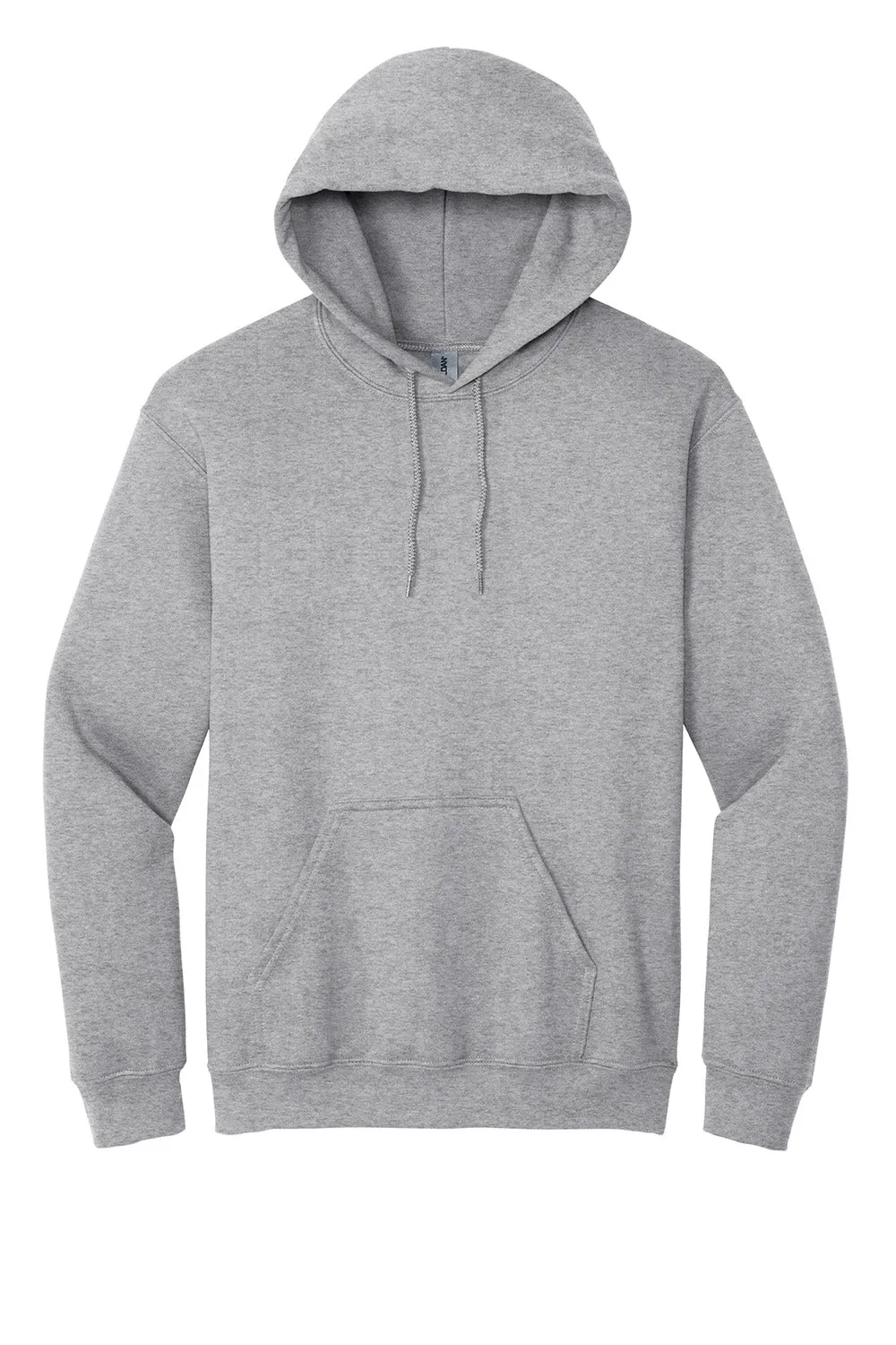 Gildan Mens Pill Resistant Hooded Sweatshirt Hoodie w/ Pouch Pocket - Sport Grey  Affordable Clothing Gildan