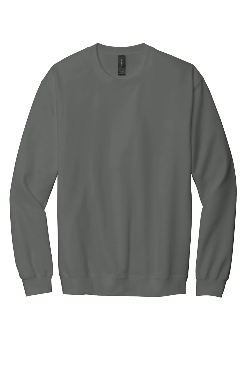 Gildan Mens Softstyle Crewneck Sweatshirt - Charcoal Grey