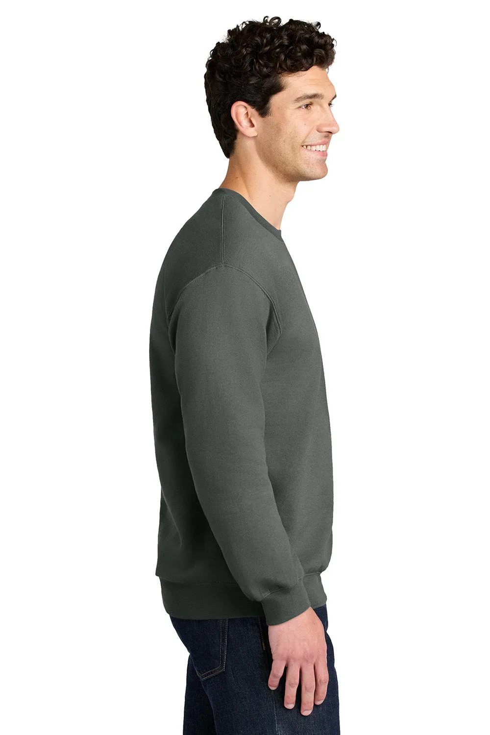 Gildan Mens Softstyle Crewneck Sweatshirt - Charcoal Grey