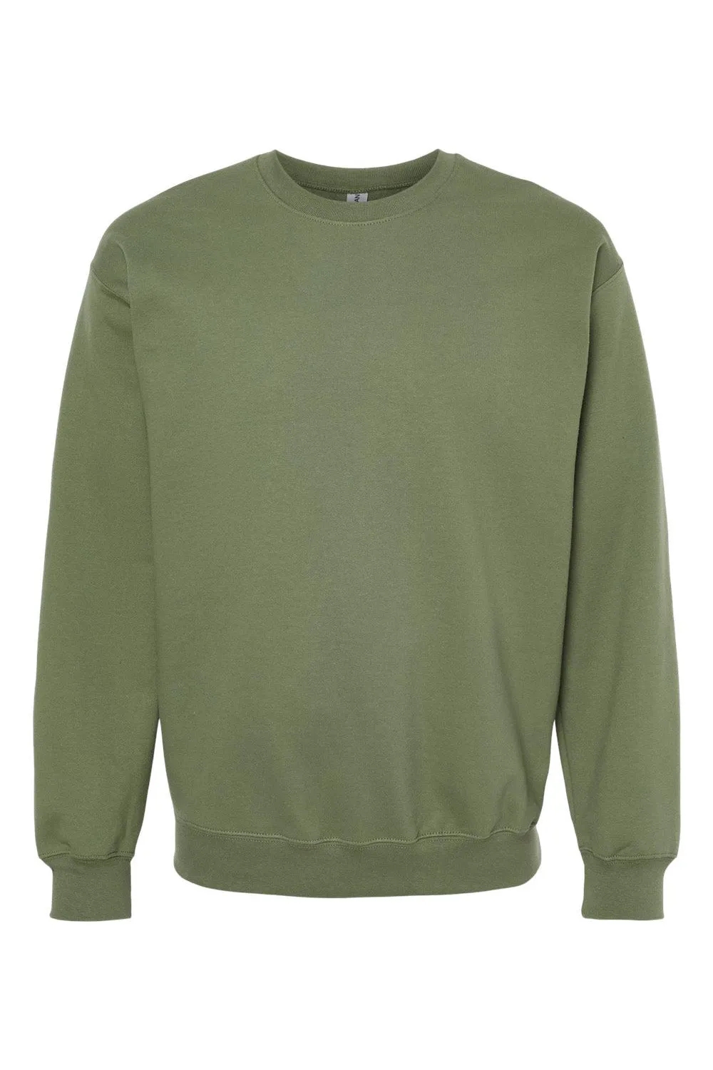 Gildan Mens Softstyle Crewneck Sweatshirt - Military Green