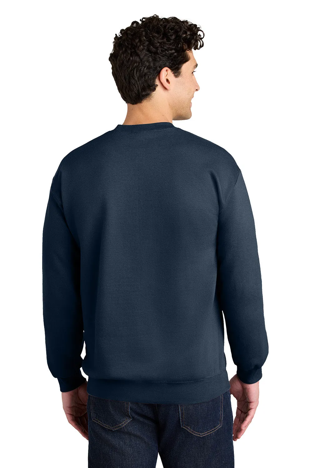 Gildan Mens Softstyle Crewneck Sweatshirt - Navy Blue