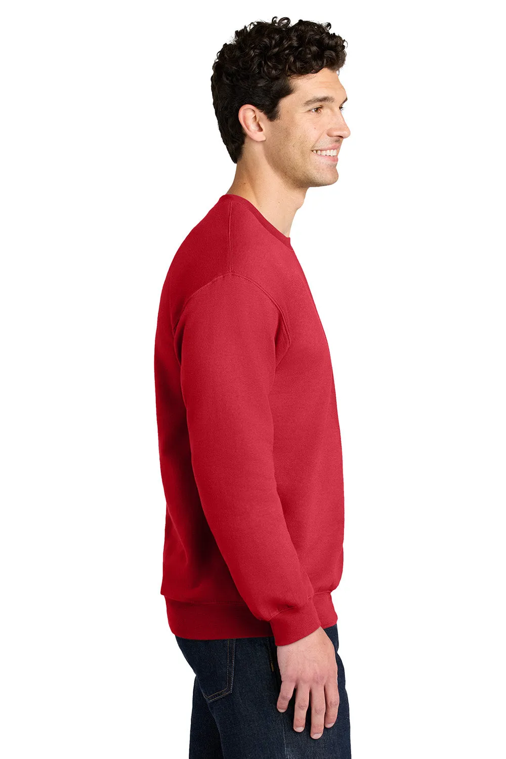 Gildan Mens Softstyle Crewneck Sweatshirt - Red