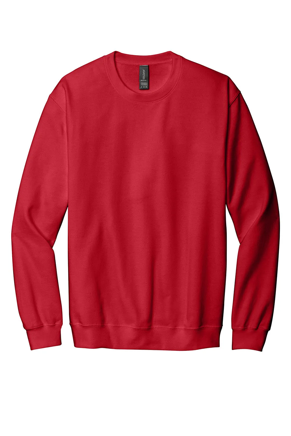 Gildan Mens Softstyle Crewneck Sweatshirt - Red