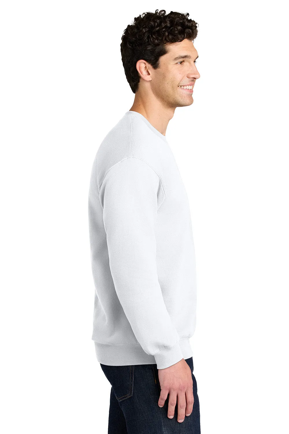 Gildan Mens Softstyle Crewneck Sweatshirt - White