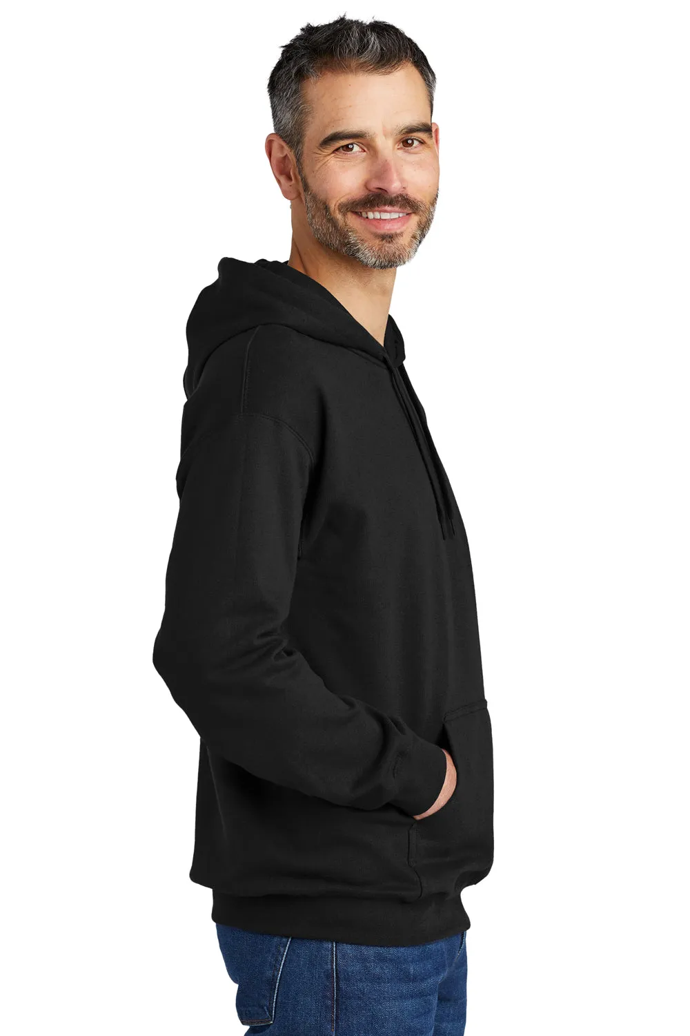 Gildan Mens Softstyle Hooded Sweatshirt Hoodie w/ Pouch Pocket - Black  Affordable Clothing Gildan