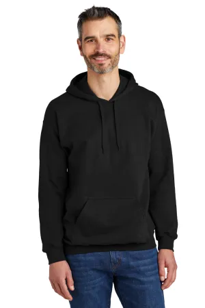 Gildan Mens Softstyle Hooded Sweatshirt Hoodie w/ Pouch Pocket - Black  Affordable Clothing Gildan