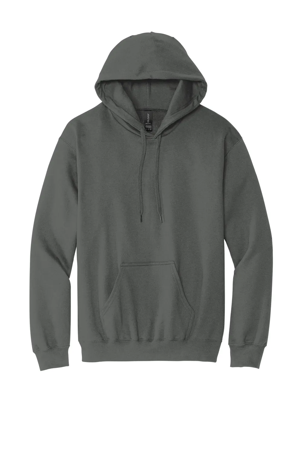 Gildan Mens Softstyle Hooded Sweatshirt Hoodie w/ Pouch Pocket - Charcoal Grey