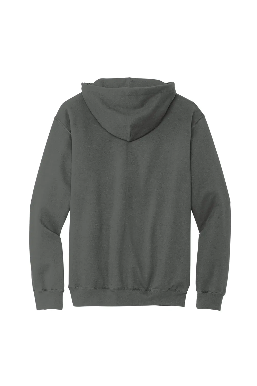 Gildan Mens Softstyle Hooded Sweatshirt Hoodie w/ Pouch Pocket - Charcoal Grey
