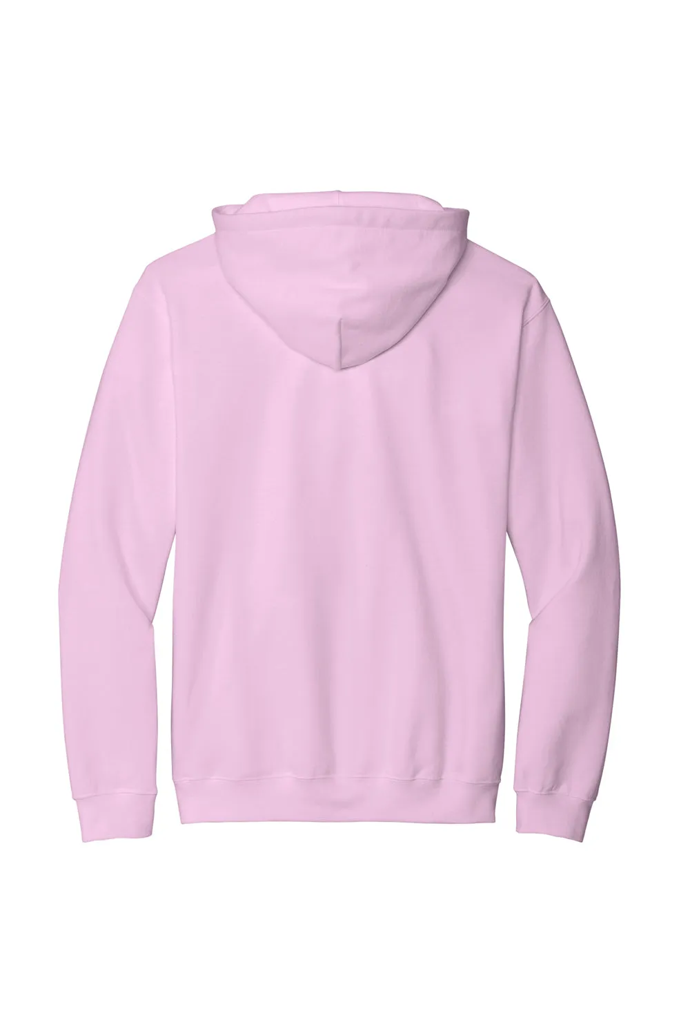 Gildan Mens Softstyle Hooded Sweatshirt Hoodie w/ Pouch Pocket - Light Pink