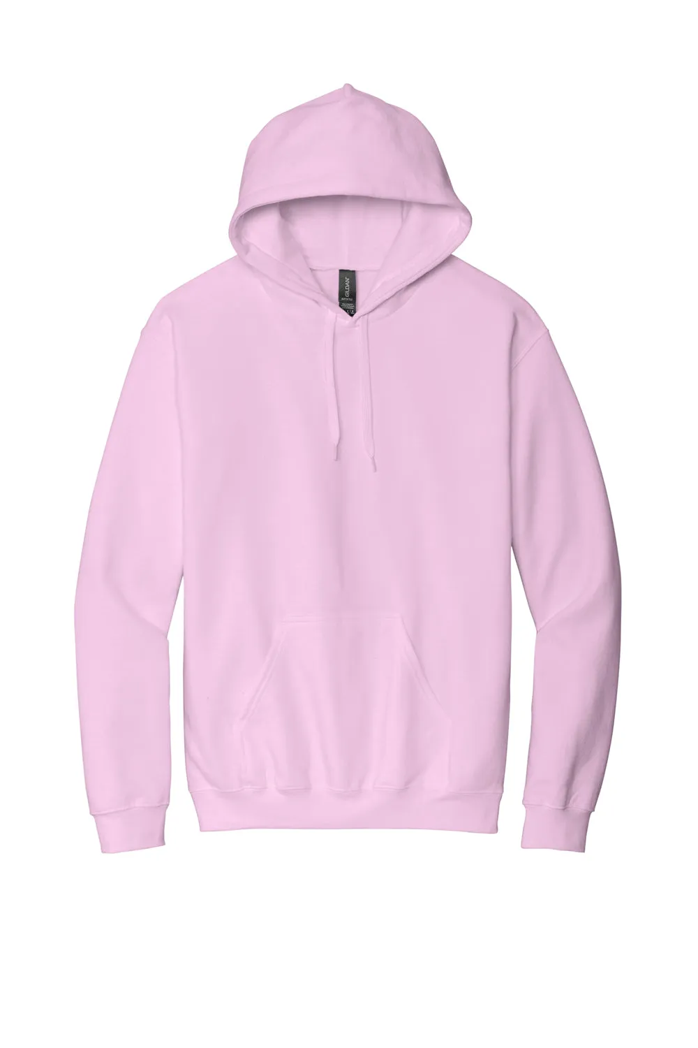 Gildan Mens Softstyle Hooded Sweatshirt Hoodie w/ Pouch Pocket - Light Pink