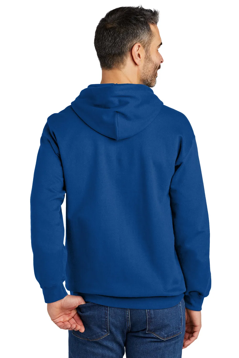 Gildan Mens Softstyle Hooded Sweatshirt Hoodie w/ Pouch Pocket - Royal Blue