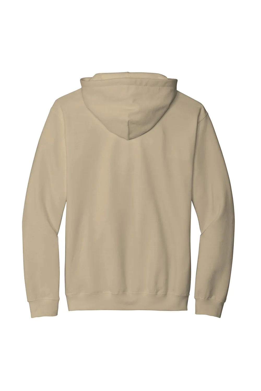 Gildan Mens Softstyle Hooded Sweatshirt Hoodie w/ Pouch Pocket - Sand