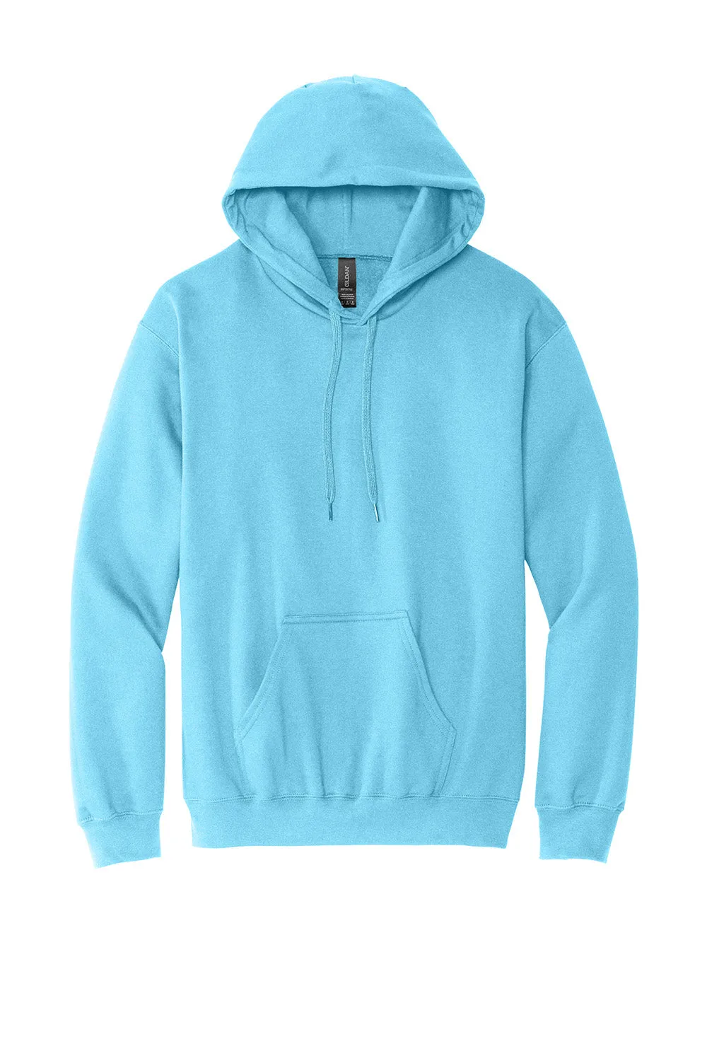 Gildan Mens Softstyle Hooded Sweatshirt Hoodie w/ Pouch Pocket - Sky Blue