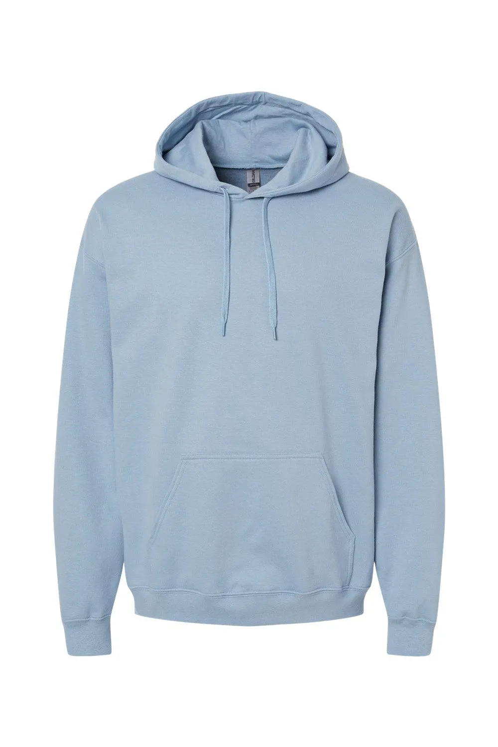 Gildan Mens Softstyle Hooded Sweatshirt Hoodie w/ Pouch Pocket - Stone Blue  Affordable Clothing Gildan