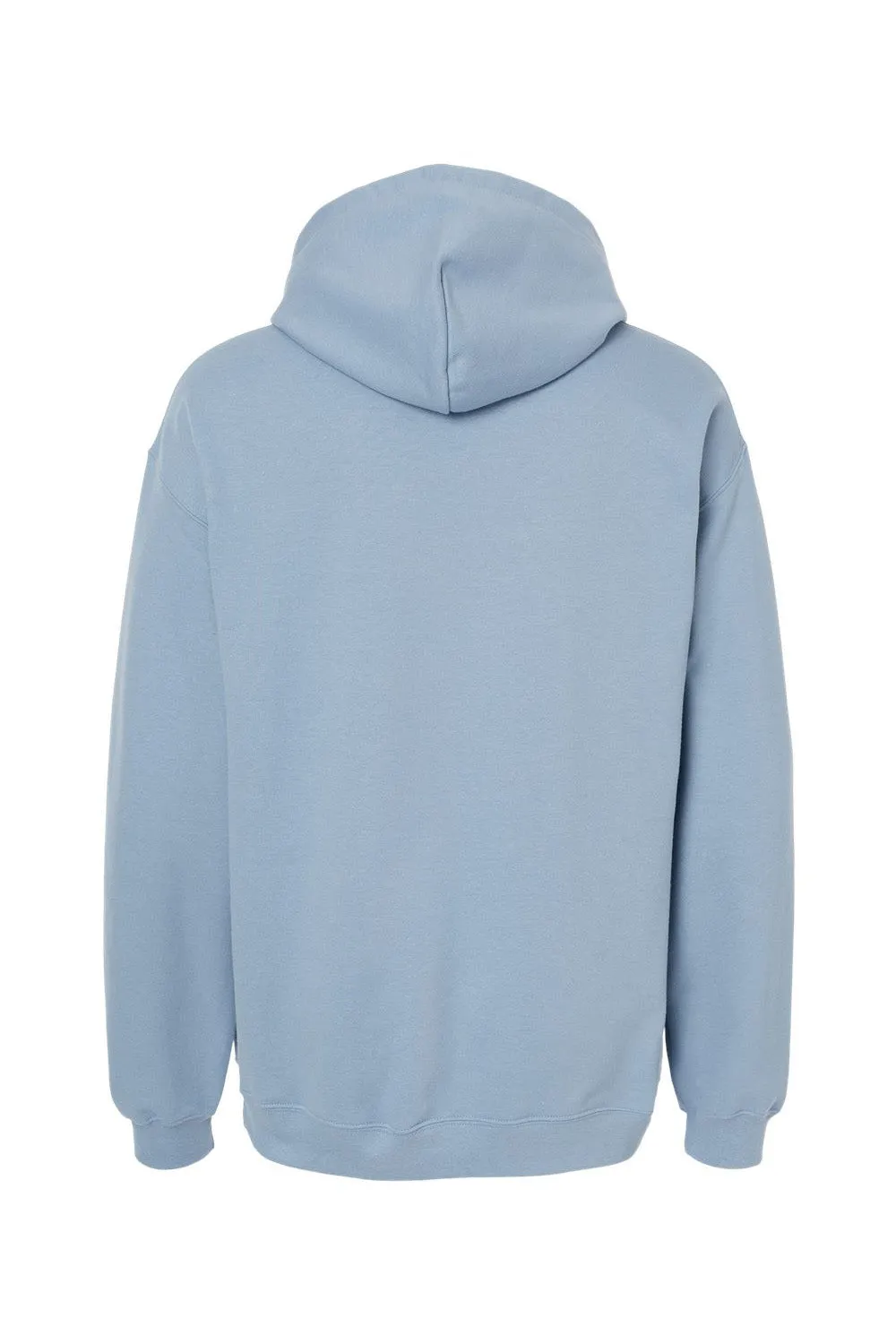 Gildan Mens Softstyle Hooded Sweatshirt Hoodie w/ Pouch Pocket - Stone Blue  Affordable Clothing Gildan