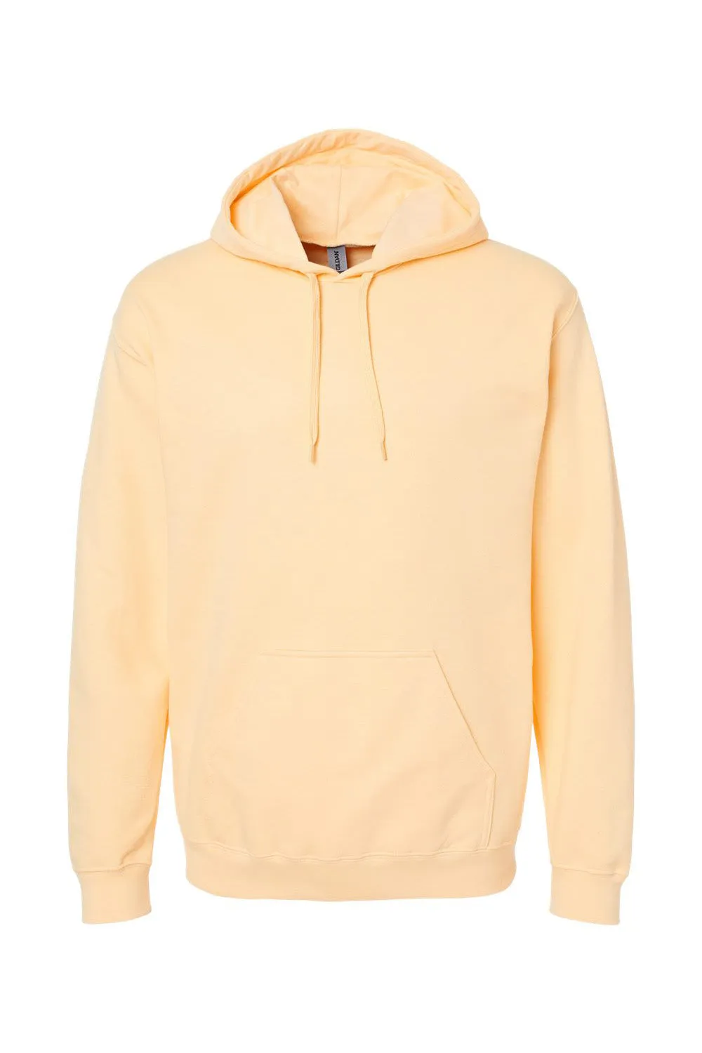 Gildan Mens Softstyle Hooded Sweatshirt Hoodie w/ Pouch Pocket - Yellow Haze