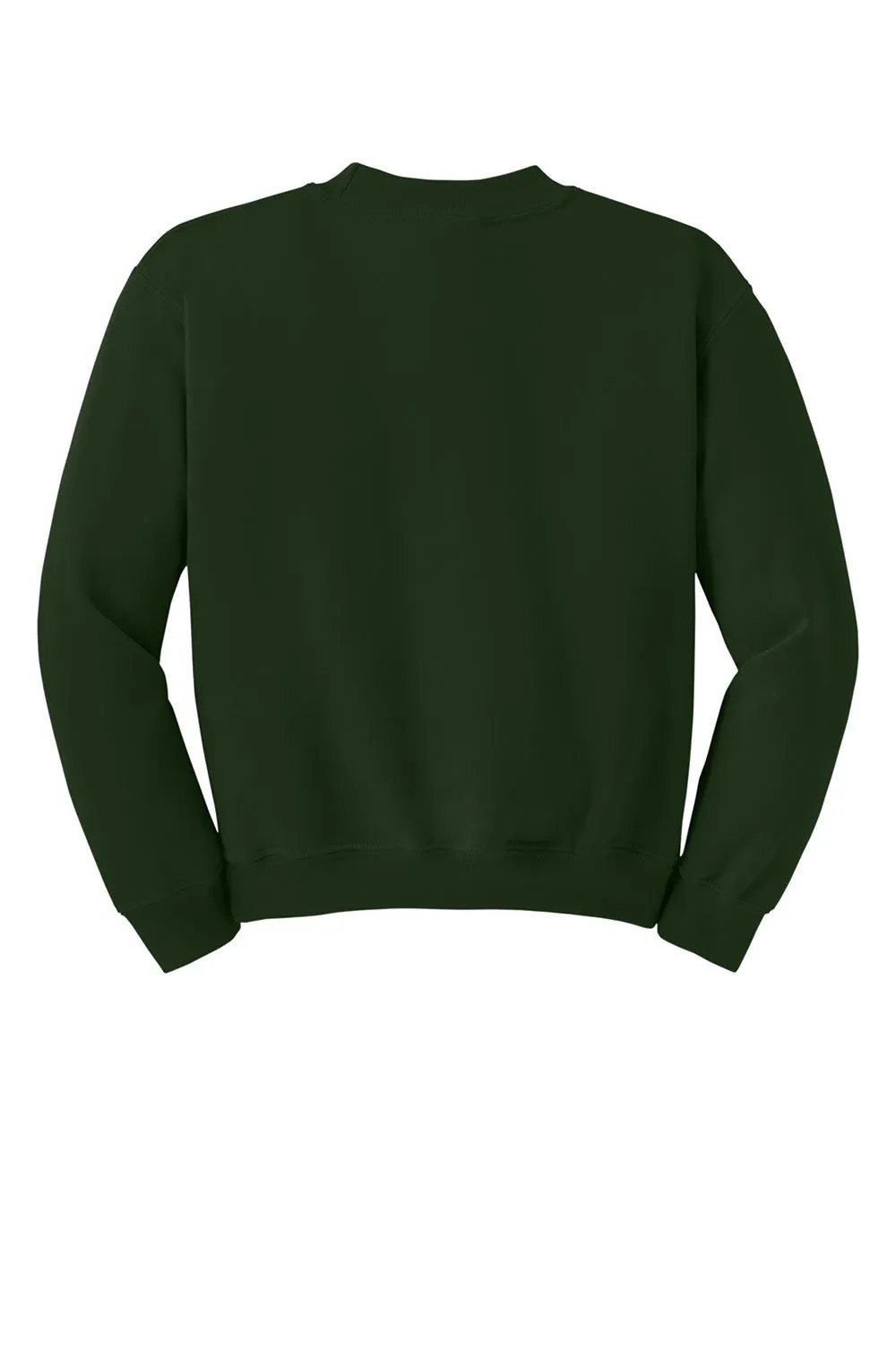 Gildan Youth Pill Resistant Fleece Crewneck Sweatshirt - Forest Green  Affordable Clothing Gildan
