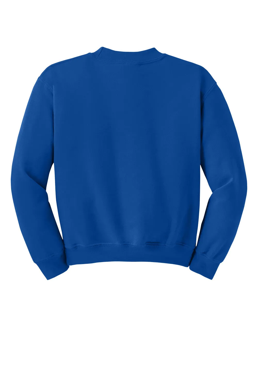 Gildan Youth Pill Resistant Fleece Crewneck Sweatshirt - Royal Blue  Affordable Clothing Gildan