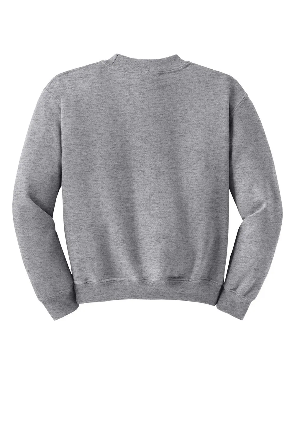 Gildan Youth Pill Resistant Fleece Crewneck Sweatshirt - Sport Grey  Affordable Clothing Gildan
