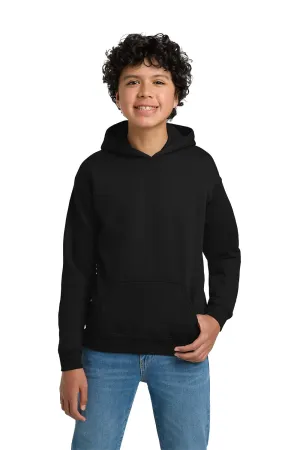 Gildan Youth Pill Resistant Hooded Sweatshirt Hoodie w/ Pouch Pocket - Black  Affordable Clothing Gildan