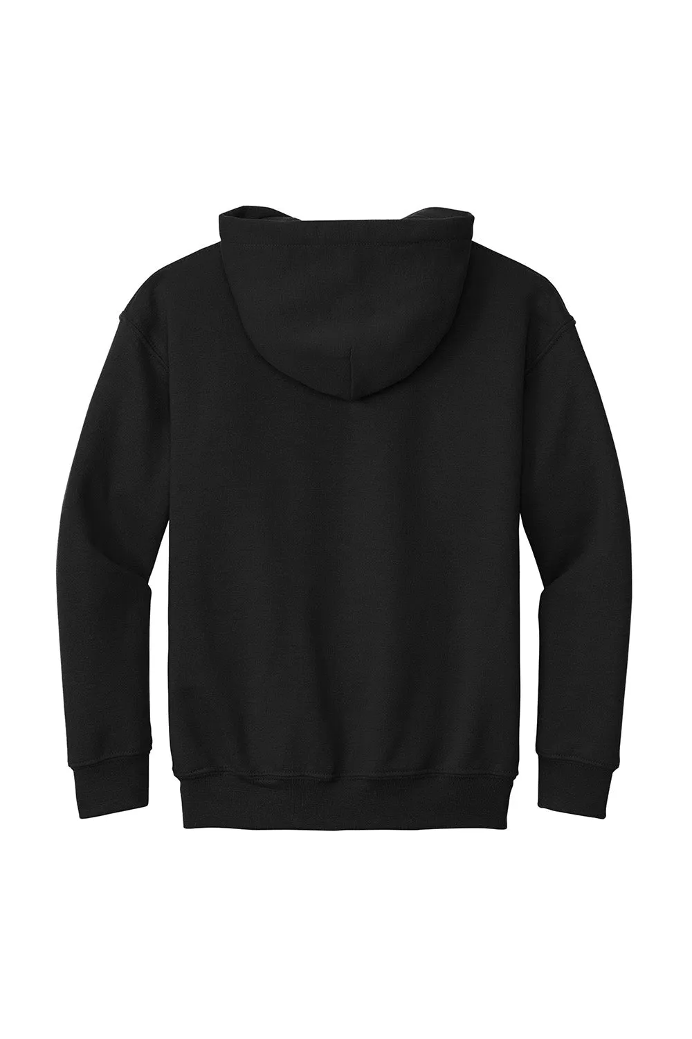 Gildan Youth Pill Resistant Hooded Sweatshirt Hoodie w/ Pouch Pocket - Black  Affordable Clothing Gildan