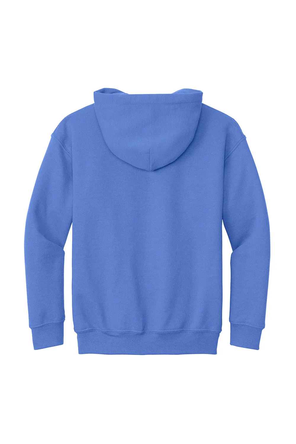Gildan Youth Pill Resistant Hooded Sweatshirt Hoodie w/ Pouch Pocket - Carolina Blue