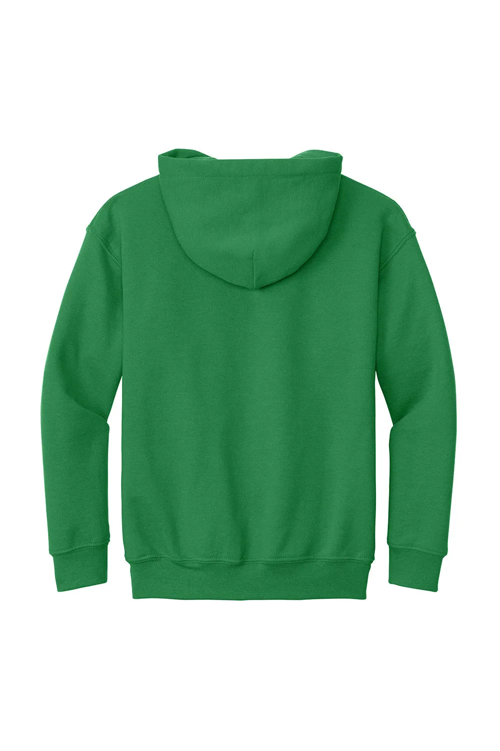 Gildan Youth Pill Resistant Hooded Sweatshirt Hoodie w/ Pouch Pocket - Irish Green  Affordable Clothing Gildan