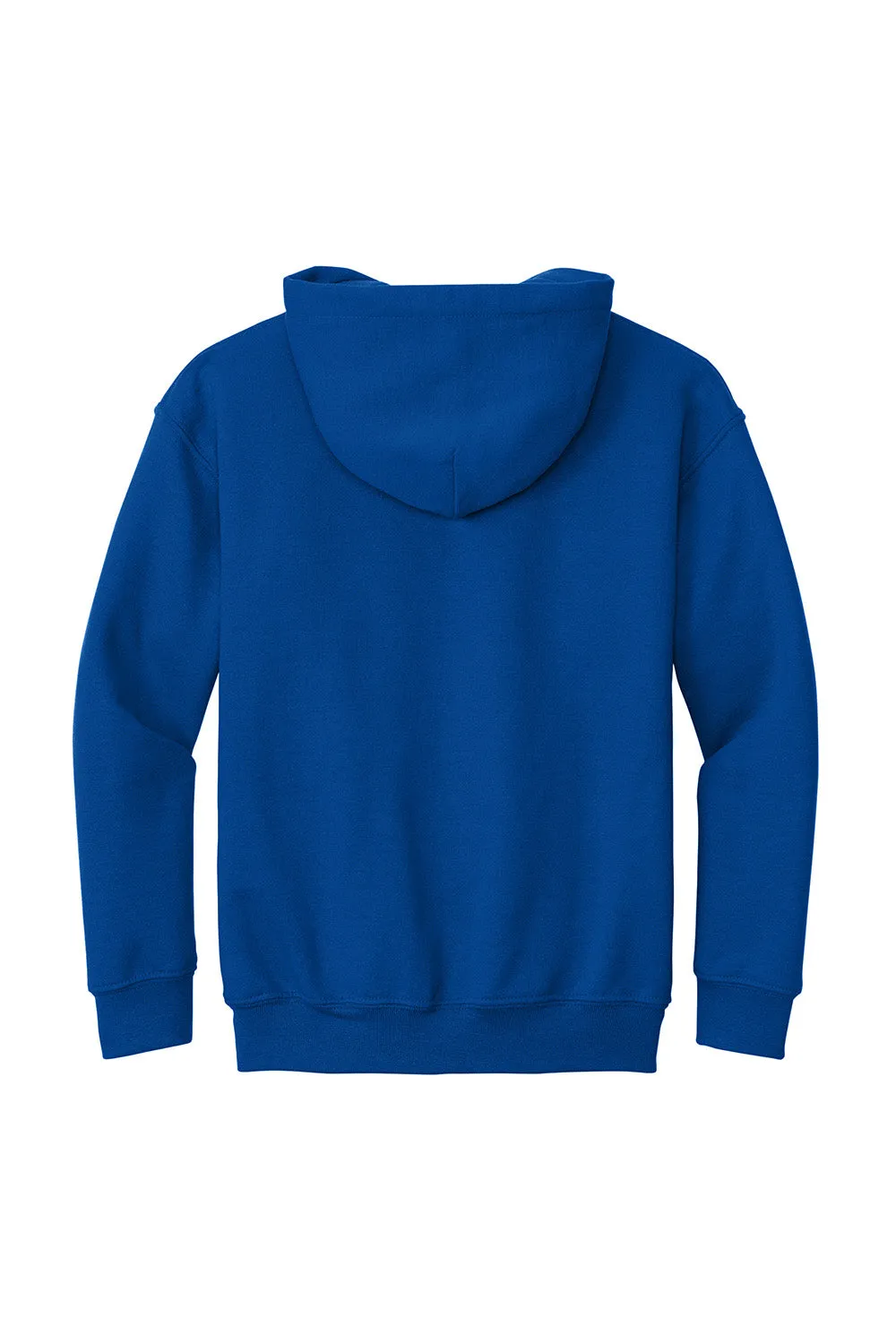 Gildan Youth Pill Resistant Hooded Sweatshirt Hoodie w/ Pouch Pocket - Royal Blue  Affordable Clothing Gildan