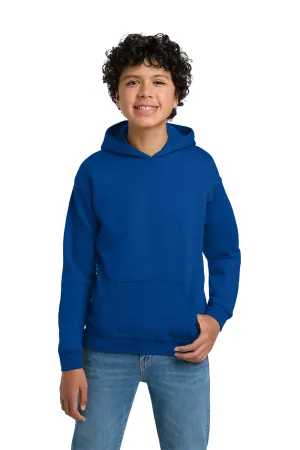 Gildan Youth Pill Resistant Hooded Sweatshirt Hoodie w/ Pouch Pocket - Royal Blue  Affordable Clothing Gildan