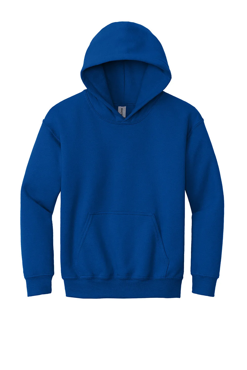 Gildan Youth Pill Resistant Hooded Sweatshirt Hoodie w/ Pouch Pocket - Royal Blue  Affordable Clothing Gildan