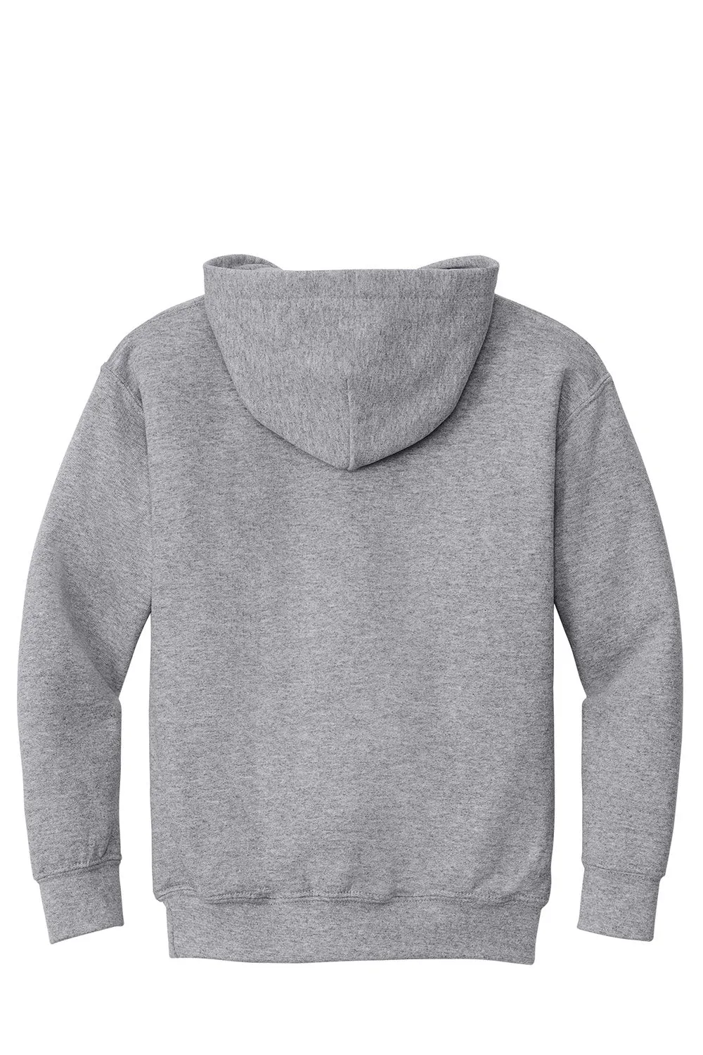 Gildan Youth Pill Resistant Hooded Sweatshirt Hoodie w/ Pouch Pocket - Sport Grey  Affordable Clothing Gildan