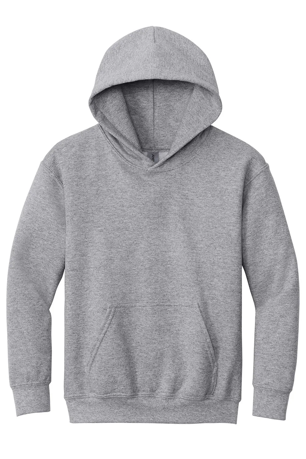 Gildan Youth Pill Resistant Hooded Sweatshirt Hoodie w/ Pouch Pocket - Sport Grey  Affordable Clothing Gildan