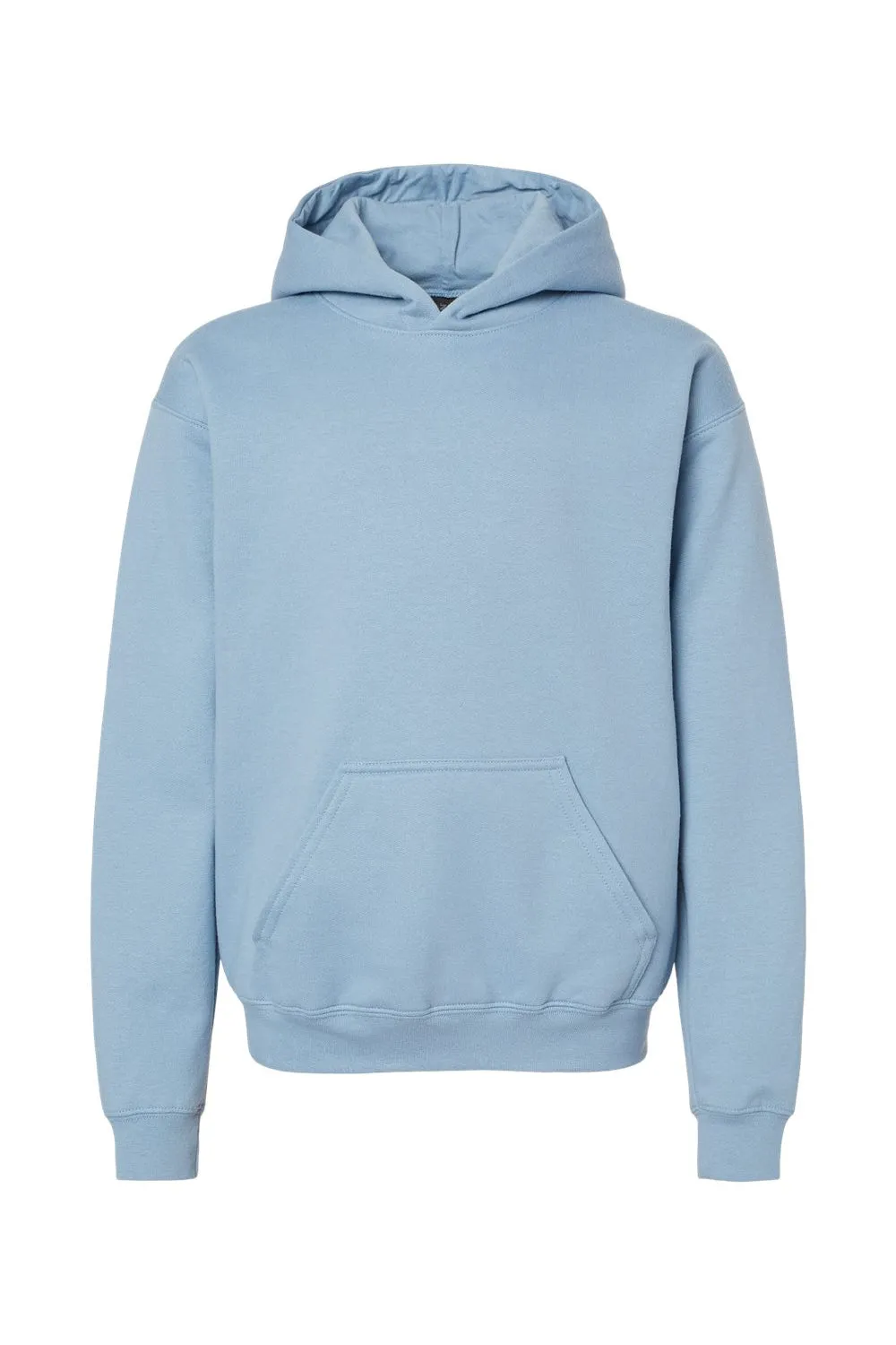 Gildan Youth Softstyle Hooded Sweatshirt Hoodie w/ Pouch Pocket - Stone Blue  Affordable Clothing Gildan