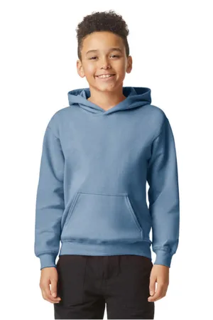 Gildan Youth Softstyle Hooded Sweatshirt Hoodie w/ Pouch Pocket - Stone Blue  Affordable Clothing Gildan