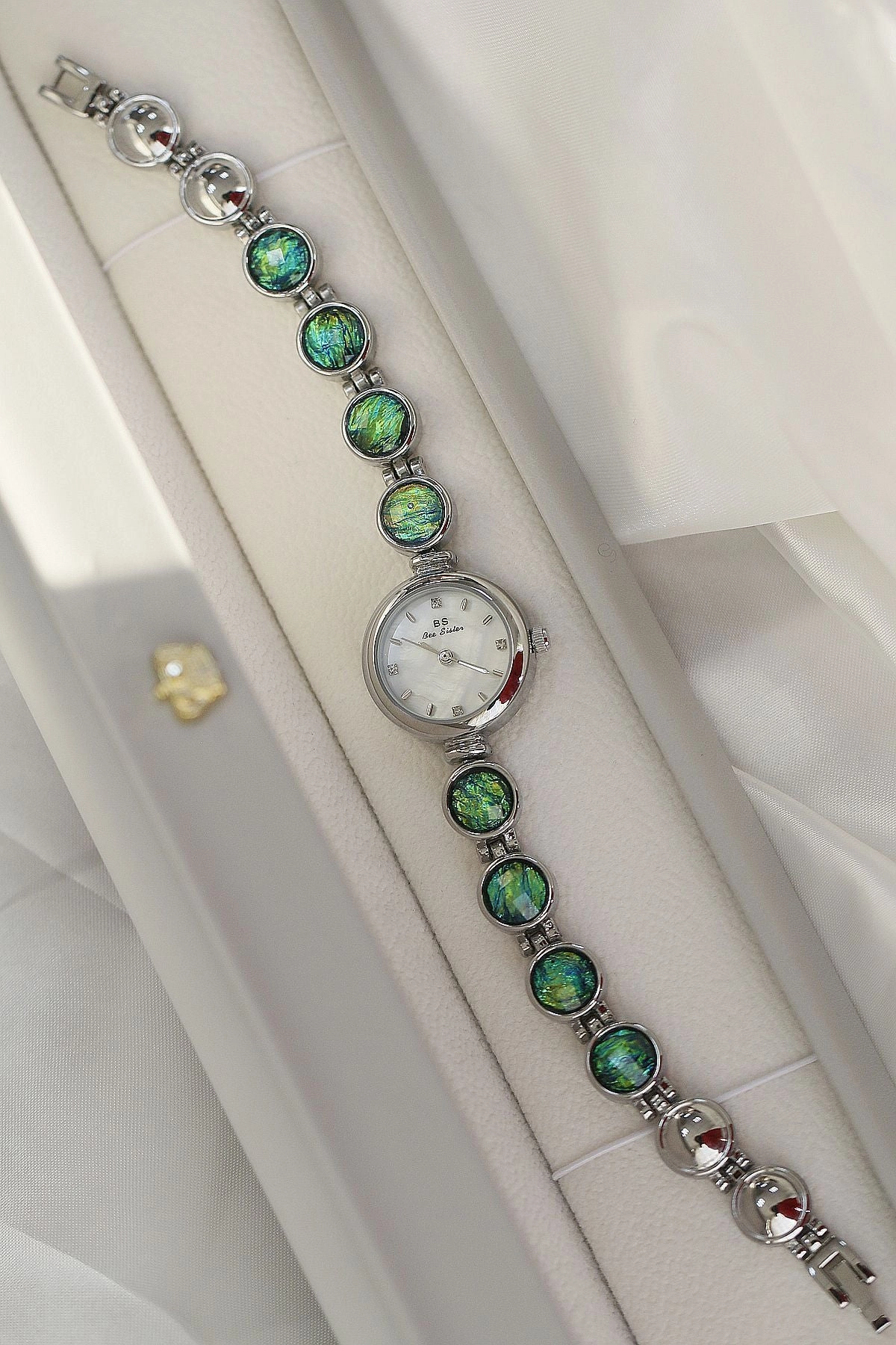Glow Rough Stone INS Malachite Colorful Women's Watch