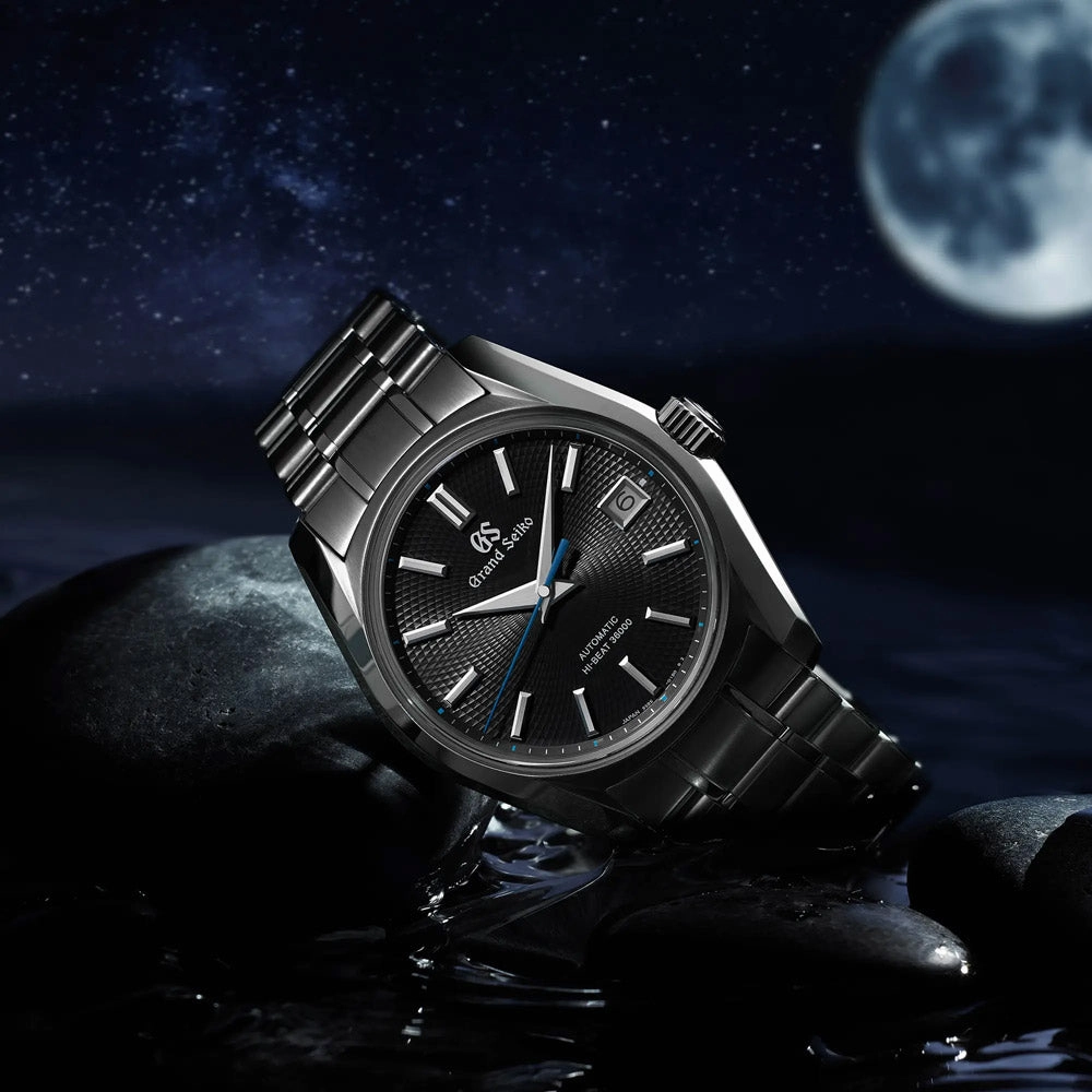 Grand Seiko Heritage Collection Jodogahama Beach at Night 62GS Hi-Beat Limited Edition 40mm Grey Dial Gents Automatic Watch SBGH333G