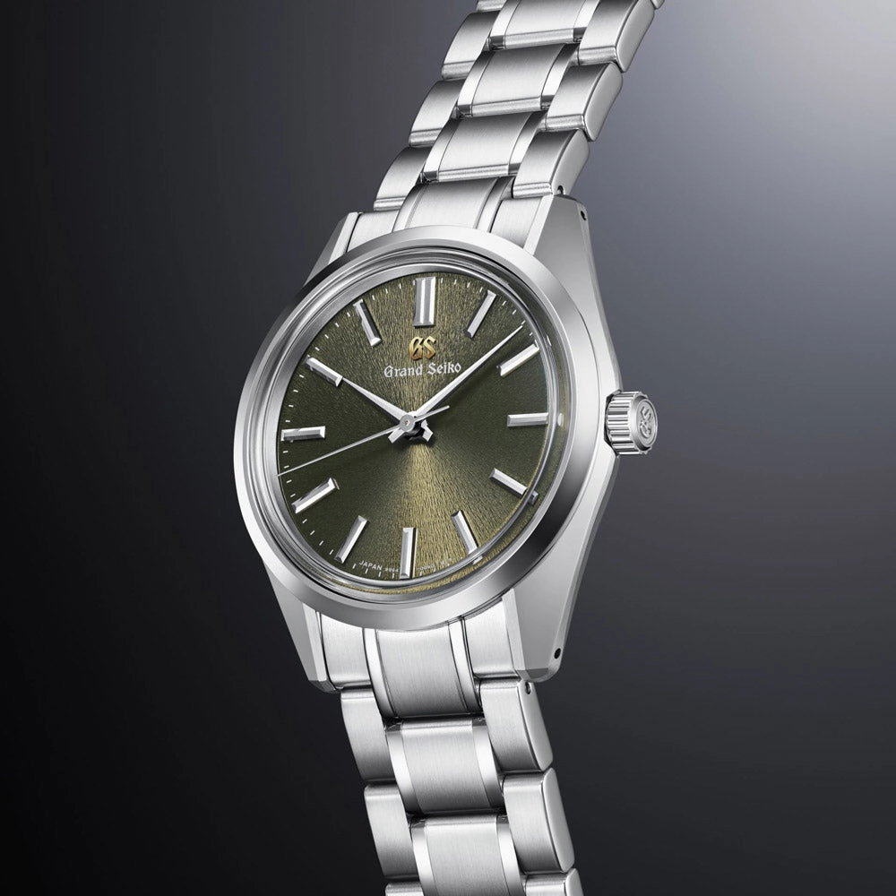 Grand Seiko Heritage Collection Mount Iwate - Autumn Dusk European Limited Edition 36.5mm Green Dial Gents Manual Wound Watch SBGW303G