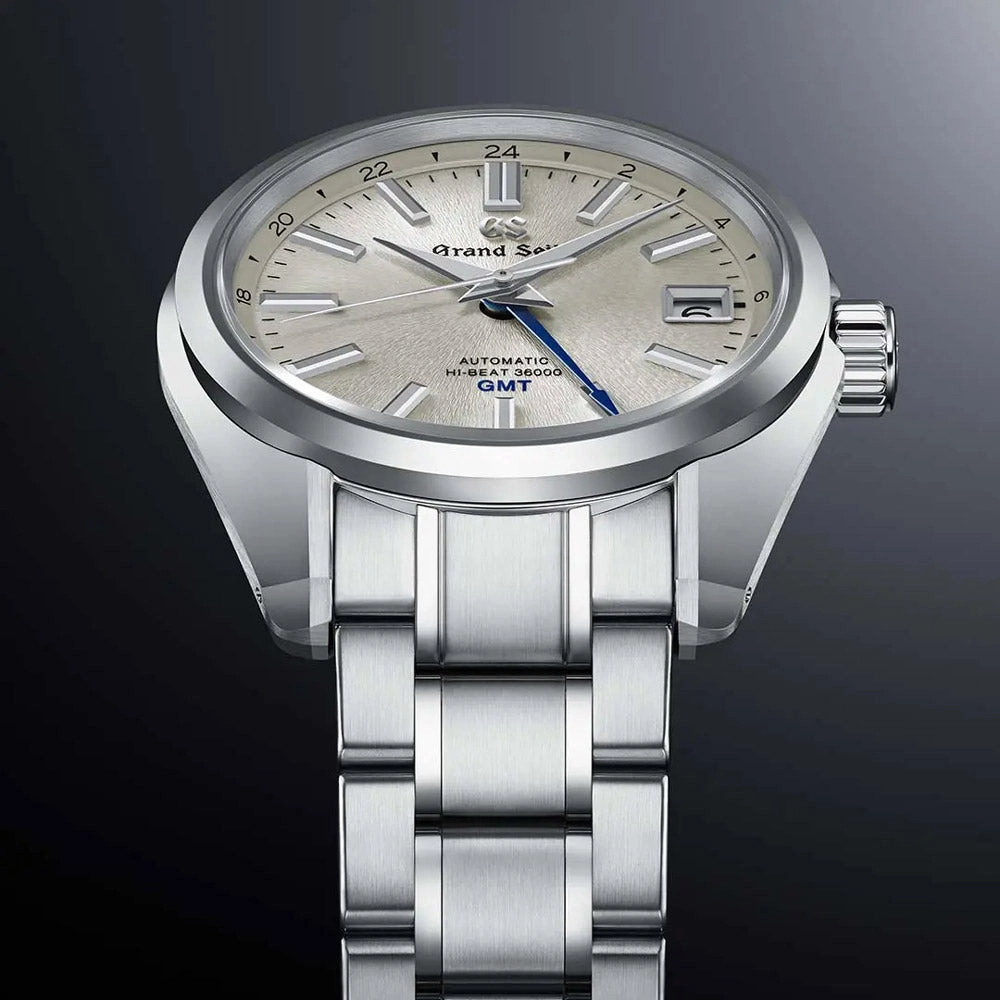 Grand Seiko Heritage Collection Snowfall Mount Iwate 44GS Hi-Beat GMT 40mm Champagne Dial Gents Automatic Watch SBGJ263G