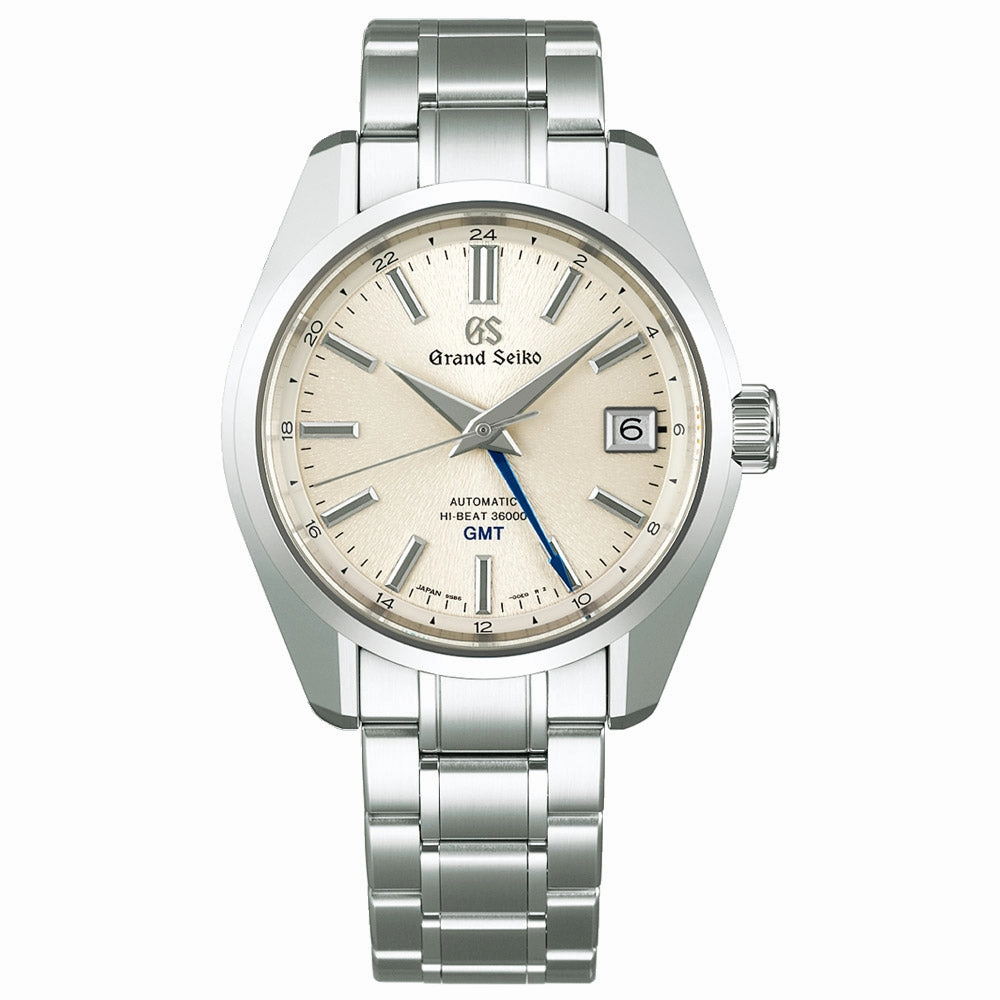 Grand Seiko Heritage Collection Snowfall Mount Iwate 44GS Hi-Beat GMT 40mm Champagne Dial Gents Automatic Watch SBGJ263G