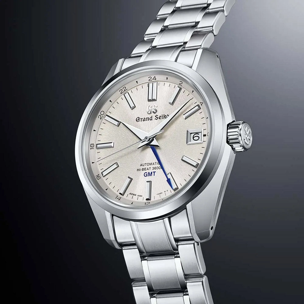 Grand Seiko Heritage Collection Snowfall Mount Iwate 44GS Hi-Beat GMT 40mm Champagne Dial Gents Automatic Watch SBGJ263G