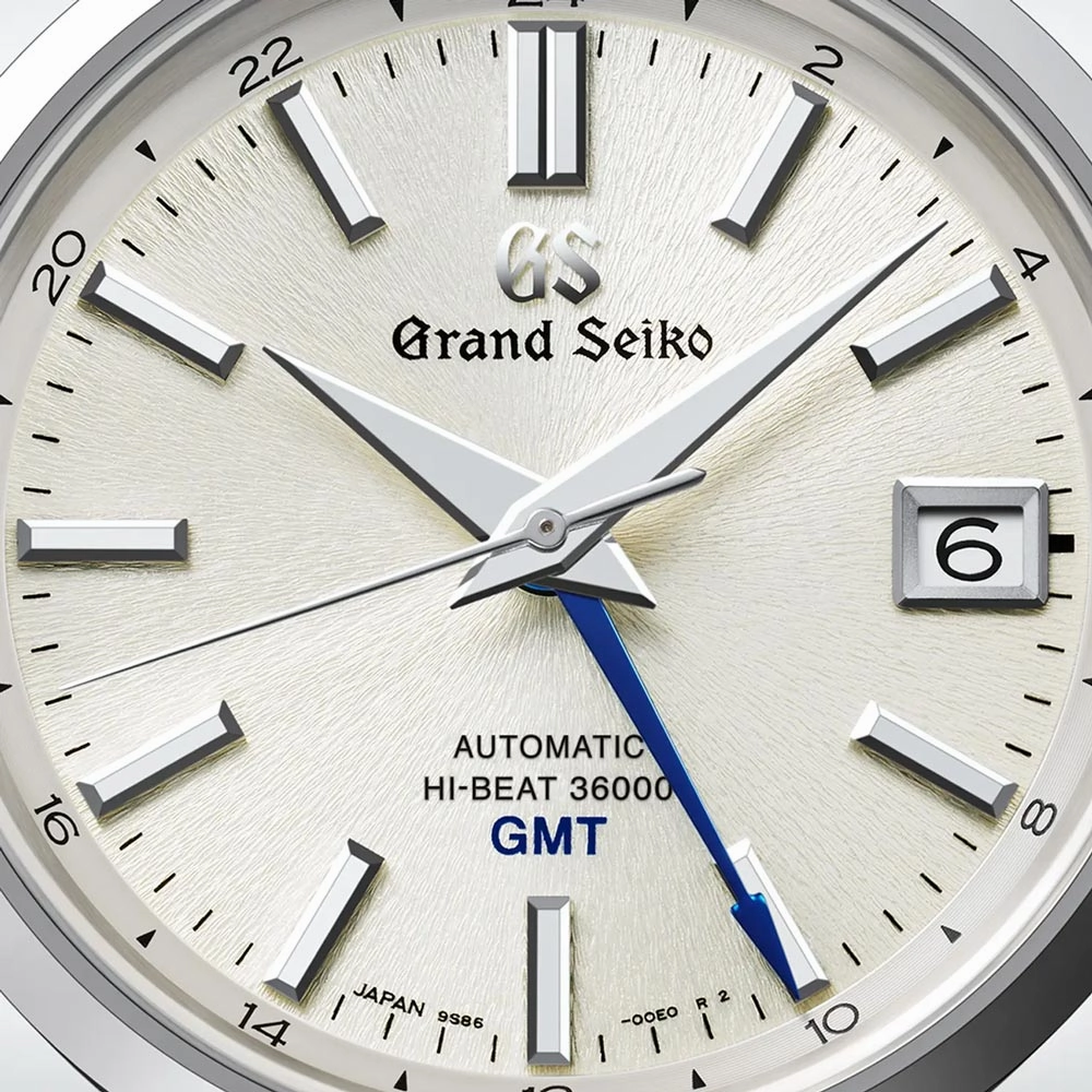 Grand Seiko Heritage Collection Snowfall Mount Iwate 44GS Hi-Beat GMT 40mm Champagne Dial Gents Automatic Watch SBGJ263G