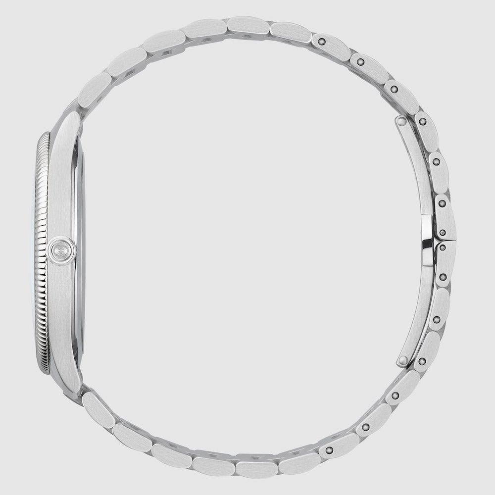 Gucci G-Timeless 38m Silver Dial Quartz Watch YA1264232