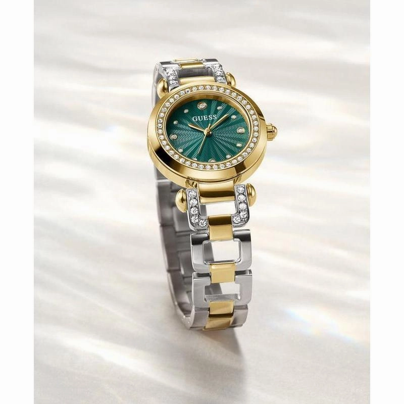 Guess Ginger Ladies 2-Tone Gold Tone Analog Watch