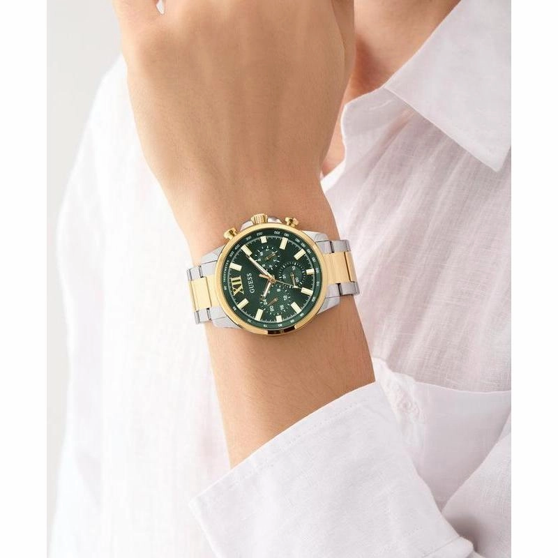 Guess Mens 2-Tone Multi-function Watch