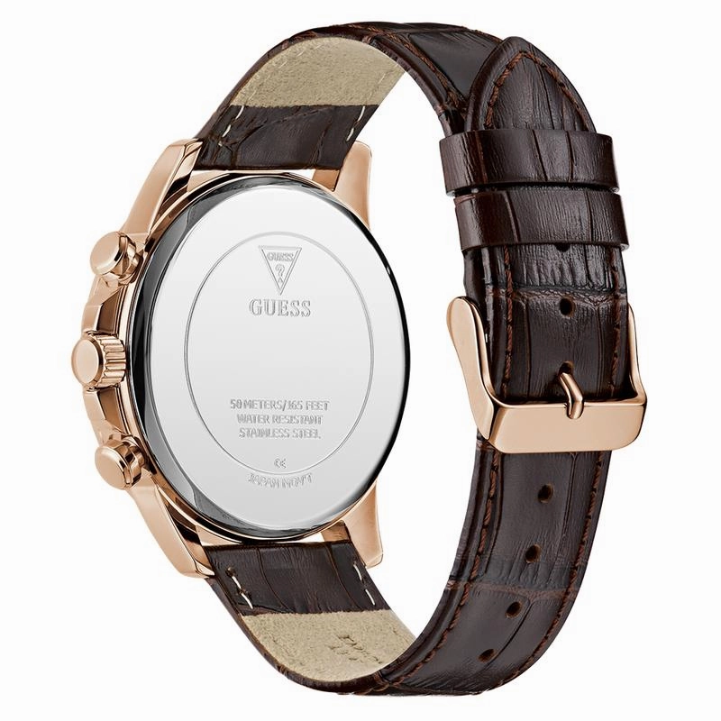 Guess Mens Brown Multi-Function Watch